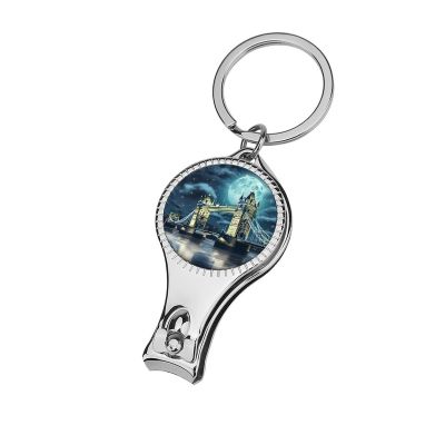 Big Ben Double Bridge Fingernail Clipper Metal Fingernail Cutters Portable Nail Clipper with Nail File
