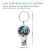 Big Ben Double Bridge Fingernail Clipper Metal Fingernail Cutters Portable Nail Clipper with Nail File view 2