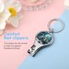 Big Ben Double Bridge Fingernail Clipper Metal Fingernail Cutters Portable Nail Clipper with Nail File view 4