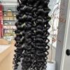 14A Grade High Amplitude Indian Wave Bulk boho braids Human Hair Braiding 100% Brazillian Virgin Hair Extensions 2Bundle/Pack 100g More Density for Micro braiding No Weft (Indian wave, 16inch) view 4