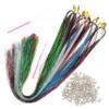 MAGICLULU Hair Tinsel Extension Kit with Tools Colors Glitter Hair Tinsel for Women and Girls for Party Cosplay and Theatrical Performances view 1
