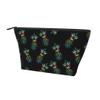 Heucapc Women's Makeup Bag Pineapple Cosmetic Bag Large Capacity Makeup Bags Travel Toiletry Bag Accessories with Zipper Gift for Women view 1