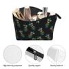 Heucapc Women's Makeup Bag Pineapple Cosmetic Bag Large Capacity Makeup Bags Travel Toiletry Bag Accessories with Zipper Gift for Women view 3