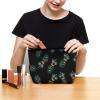 Heucapc Women's Makeup Bag Pineapple Cosmetic Bag Large Capacity Makeup Bags Travel Toiletry Bag Accessories with Zipper Gift for Women view 4