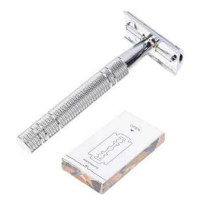 Beaupretty 1set Manual Beard Shaver Double-sided Blade Vintage Style Beard Trimmer for Comfortable and Precise Grooming for Men Special Occasions