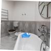 NOLITOY Bathtub Headrest Pillow Suction Cups Comfortable Bath Cushion for Neck and Back Support for Soaking Tubs and Spa Experiences Material Design view 3