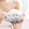 Acuirw 2-in-1 Bath Loofah Sponge, Super Soft Exfoliating Bath Sponge Able to Wrap The Soap, Dual Function Loofah and Washcloth, Exfoliating Loofah Sponge, White view 3