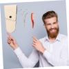 Beaupretty Men Stainless Steel Eyebrow Scissors Hair Cutting Tools Grooming Kit for Men Easy to Use view 4