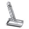 Beaupretty Manual Double-edged Safety Razor for Men Comfortable Anti-slip Handle Compact Lightweight Design Shaving Tool for Home Travel Use view 1