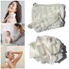 2-in-1 Shower Loofah- Perfect Bath Sponge for Exfoliating for Men & Women, Body Scrubber Brush for Cleansing and Smooth Skin, Silk Melon Bath Ball Towel That Remove Excess Oil (2) view 4