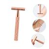 Beaupretty Double Edge Safety Razor for Men Manual Shaving Tool with Durable Design Textured Grip for for Beard Grooming and Sensitive Skin view 3