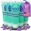 Bergman Kelly - Travel Size 2 in 1 Shampoo & Conditioner - 1 fl oz, 100 PK, Nature Fresh - Delight Your Guests w/Refreshing & Soothing Shampoo Amenities - Small Hotel Toiletries in Bulk view 1