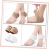 Beaupretty 2pairs Moisturizing Gel Heel Protectors Women Men Comfortable Toeless Socks Cracked Heel Socks view 3