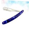 Beaupretty Beard Shaping Tool Men's Vintage Razor Chrome Manual Razor for Men Barber Shop Use view 2