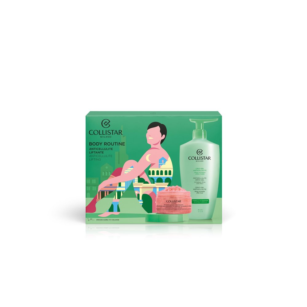 Collistar Set Anticellulie Cryo-Gel 400 Ml + Talasso-Scrub 150G