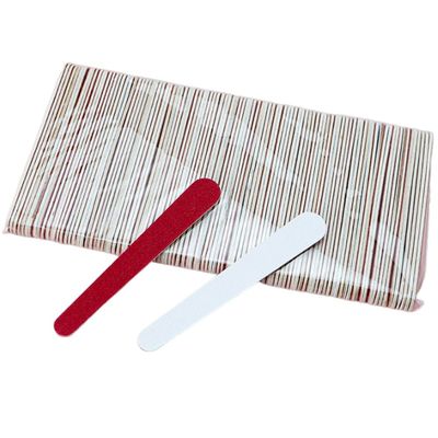 100 Pcs Double Sided Emery Boards for Nails Professional Manicure Tool Small Disposable Nail Files for Natural Nails Acrylic Nails