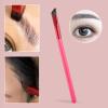 3xSoft Eyebrow Brush Use Multipurpose Makeup Brush for, Wood Handle Black L, 4 view 4