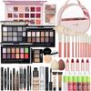 All In One Makeup Kit, Travel Makeup Kit, Makeup Gift Set, Makeup Kit for Women Full Kit, Makeup Bundle Includes Foundation Eyeshadow Palette Lipstick Eyeliner Mascara Contour Stick Cosmetic Brush Set view 1