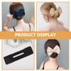 Baluue 3pcs Lazy Hair Bun Maker Butterfly Shape Hair Bun Rollers for Quick Updos Easy to Use view 2