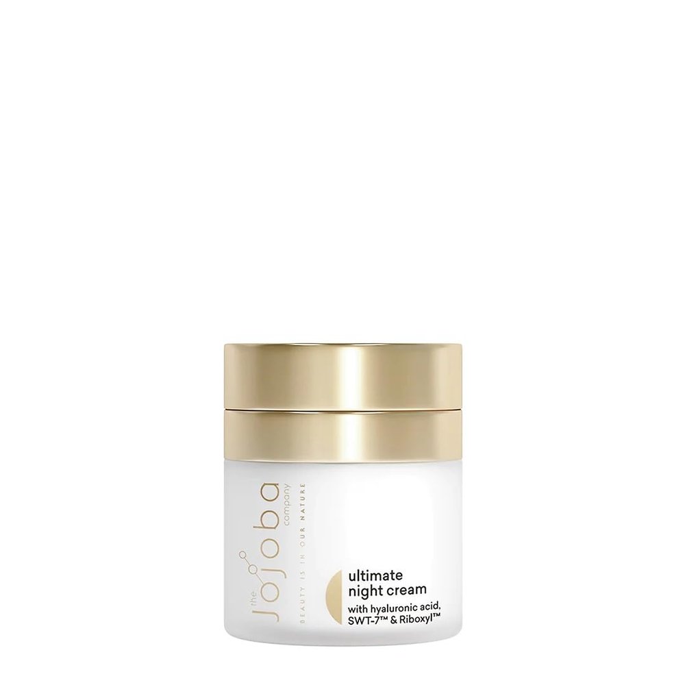 The Jojoba Company - 50ml Ultimate Night Cream - Natural Night Cream For Anti Ageing - Clinically Proven Results - Reduces Wrinkles, Improves Texture, & Enhances Skin Regeneration
