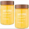 Shea Sugar Scrub, 18 oz ea. container, with, Ultra Hydrating and Exfoliating Scrub for Nourishing Essential Body Care + King Combo QR Code (Juicy Citrus (2 count)) view 1