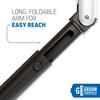 Chargeworx Electric Back Shaver and Body Hair Trimmer for Men  Extendable Long-Handle Back Razor for Hard-to-Reach Areas, Battery Powered Manscaping Tool for Coarse Back Hair and Full Body Grooming view 4