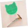 FOYTOKI Makeup Brush Cleaner Mat Silicone Cleaning Pad Drying Holder Reusable Cosmetic Brush Scrubber for Efficient Makeup Tool Cleaning and Organization view 3