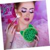 FOYTOKI Makeup Brush Cleaner Mat Silicone Cleaning Pad Drying Holder Reusable Cosmetic Brush Scrubber for Efficient Makeup Tool Cleaning and Organization view 4