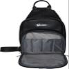 Vincent VT10313 Black Leather Shoulder Bag view 4
