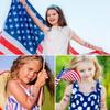 100 Styles 4th of July USA Temporary Tattoos MYEBONG Independence Day Tattoos America Red White and Blue Flag Temporary Tattoos for Boys Girls Women Men view 2