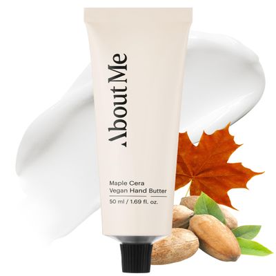About Me Maple Cera Vegan Hand Butter  Korean Evening Primrose Oil Hand Cream for All Skin Types  Daily Moisturizing Care with Ceramide NP & Shea Butter  Korean Skin Care  1.69oz, 50ml