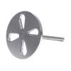 atcdfuw Stainless Steel Sanding Paper 15mm 20mm 25mm Metal Disc Disk Pedicure Burr Feet File Calluse Sandpaper Nail Drill Bit Round Disc Nail Care Tool Pedicure Tool view 3