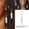 10 Pcs Hairfor Women Girls, HairDreadlock Jewelry, Fashionable and Trendy Braid Accessories with Delicate Hand Feeling (XK-2 view 3