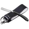 Grandslam Straight Razor Shave Ready Handmade Sharpened, 420 Steel Straight Razor Blade, 2 Layers Long Leather Canvas Strop, Sharpening Stone,2 Side Grit 3000 Waterstone Knife Sharpener view 4