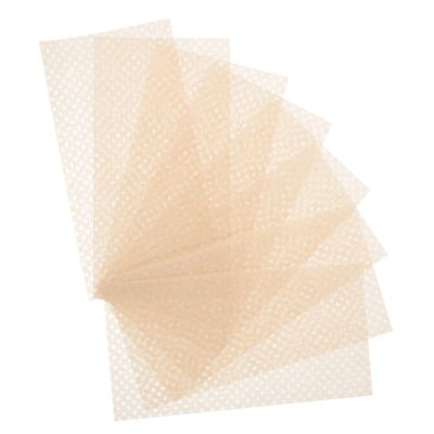 minkissy 500pcs Disposable Hair Perm Papers Lightweight Hair Tissue for Salon Use Fast Curing Barber Styling Supplies Safe Portable Styling Tool for Home