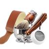 Grandslam Shaving Straight Razor Kit, Cutthroat Straight Razor With Leather Strop, Shaving Brush and Bowl, Stainless Steel Stand, Shave Soap, Gift for Men view 1