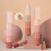 2 Pcs 4 Colour Eyeshadow Pencil, Pearl Fine Glitter Eyeshadow Stick, Smooth Creamy Nude Eyeshadow Pencil, Face & Eye Highlighter Pen, Highly Pigmented Eyeshadow Crayon view 4