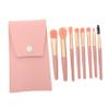 IWOWHERO 1set Mini Makeup Brush Set Soft Bristles and Pouch Face Beauty Tools for Effortless Application for Travel and Everyday Use view 1