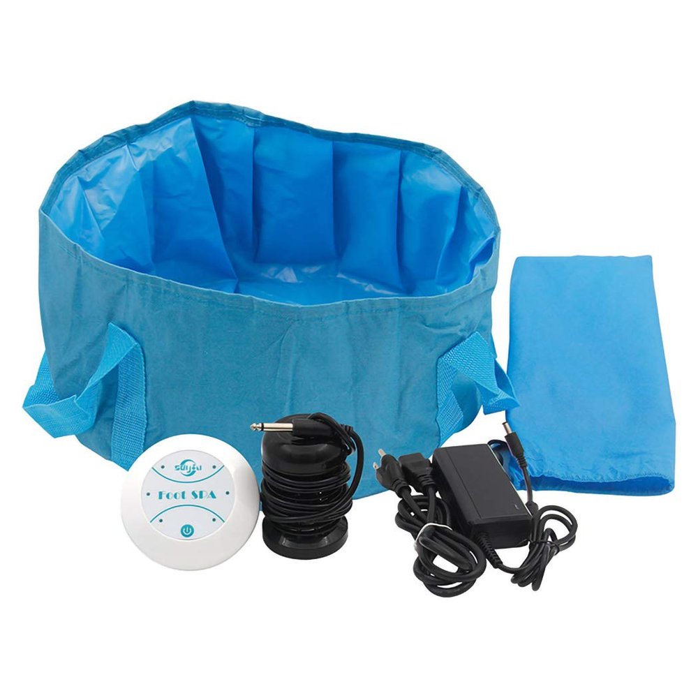 Ionic Detox Foot Spa Bath Massage Apparatus, Ion Cleanse Ionic Foot Bath Aqua Cell Feet Spa Machine Detox Foot Massage Bath Anti Stress, with Foot Bath Bag
