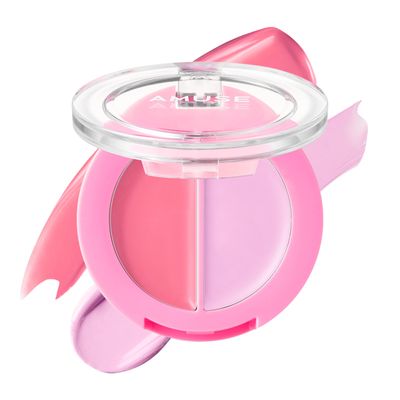 Amuse SEOUL Lips and Cheeks Healthy Balm 03 STRAWBERRY BALM | Moisturizing, Glossy, Creamy Texture, Lightweight, Dewy Finish, Natural-looking Color, K Beauty Makeup, Vegan (1.5g / 0.05 oz)