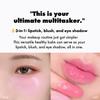 Amuse SEOUL Lips and Cheeks Healthy Balm 03 STRAWBERRY BALM | Moisturizing, Glossy, Creamy Texture, Lightweight, Dewy Finish, Natural-looking Color, K Beauty Makeup, Vegan (1.5g / 0.05 oz) view 3