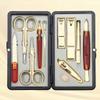 8/10pcs Stainless Steel Manicure Set Nail Care Tools Pedicure Nail Clipper Kit with Mini Finger Nail Cutter Clipper File Scissor (Size : 10PCS) view 1