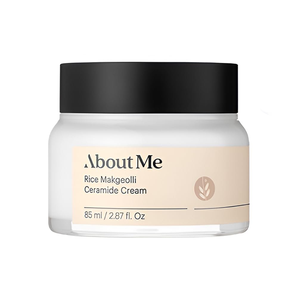 Rice Wine (Makgeolli) Ceramide Cream - Intensive Moisturizing Cream for Dry, Sensitive Skin (85ml)