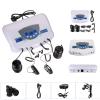 Foot Bath Detox Machine, Pedicure Spa Machine, Professional Dual Foot Massager Ionic Detox Foot Spa Chi Clean Machine with Rows of MP3 Music Players view 2