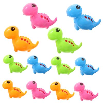 12pcs Cartoon Dinosaur Handheld Pencil Sharpener Portable Pencil Sharpeners for Colorful Stationery Supplies Ideal for School and Office Use