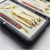 8/10pcs Stainless Steel Manicure Set Nail Care Tools Pedicure Nail Clipper Kit with Mini Finger Nail Cutter Clipper File Scissor (Size : 8PCS) view 4
