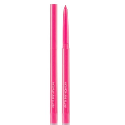 DekRion Eyeliner Pencil, Waterproof Eyeliner Long-lasting, Rose-red Eye Liner, High-Pigmented Colorful Eyeliners Easy To Use Eye Liner Pen for Women, Rose-red