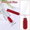 YUXIANLB 1Pcs Glass Nail File with Case, Double Sided Nail Files for Natural Nails and Acrylic Nails, Professional Crystal Salon Beauty Nail File and Buffer Christmas Gift for Women and Girls (Red) view 2