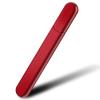YUXIANLB 1Pcs Glass Nail File with Case, Double Sided Nail Files for Natural Nails and Acrylic Nails, Professional Crystal Salon Beauty Nail File and Buffer Christmas Gift for Women and Girls (Red) view 3