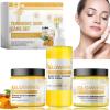 Turmeric Glow Combo Skincare Set, Turmeric Skin Care Set, Turmeric Glow Face Wash, Turmeric Scrub Glow Butter and Glow Butter, Face Care Set for Women (1 Set) view 1